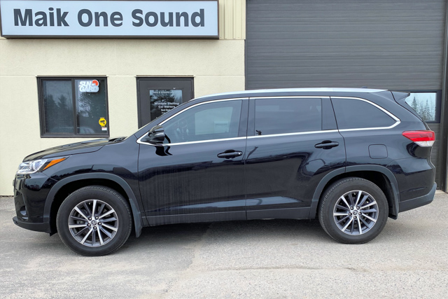 Toyota 2019 Highlander with professional window tint in North Bay